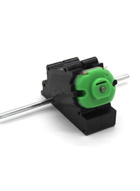 4PCS Double Shaft Oblique Speed Reducer Motor Gearbox Motor