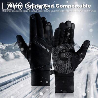 Winter Warm Gloves Fleece Windproof Waterproof Touchscreen S