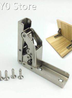 1 Pair 2pcs of stainless steel 90 degree folding hinge brack