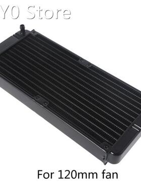 K1KF Aluminum Water Cooling Radiator 12 Tubes Heat Exchanger