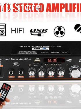 Home Power Amplifiers USB Audio Amplifier FM Subwoofer Ampli