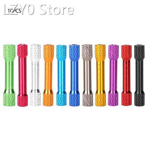 10Pcs M3x35mm Standoff Anodized Aluminum Alloy Internal Thre