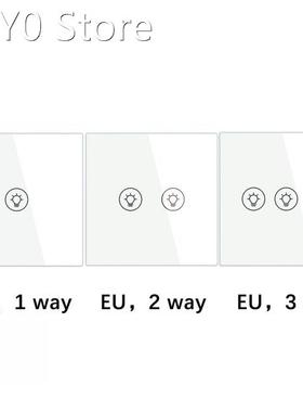 NEW WiFi Smart Touch Switch 1/2/3 Way Smart Life/Tuya App Co