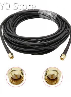 Low-loss 0-3Ghz RG58 Pigtail WIFI Router Cable SMA Male to S