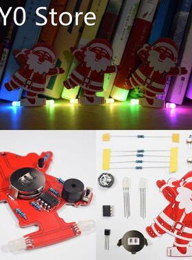 DIY Santa Claus Christmas Tree Decoration Pendant Music Kit