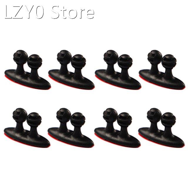 8PCS/SET Multi-Purposes Car Wire Cable Holder Easy To Instal