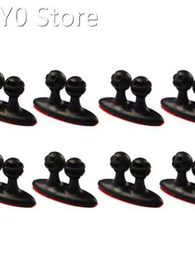 8PCS/SET Multi-Purposes Car Wire Cable Holder Easy To Instal