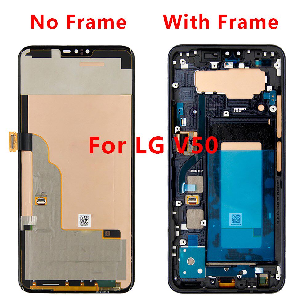 LG V50 V40 V30 V35 V20 V10 V50S LCD 디스플레이 터치용 AMOLED