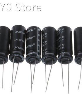 6x 2.7V 10F Cylindrical Ultra Super Farad Capacitor High Pow