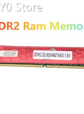 DDR2 2GB Ram Memory 800Mhz PC2 6400 240 Pins 1.8V DIMM with