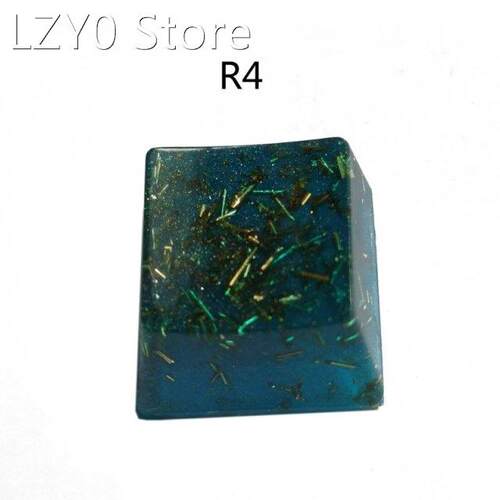 Handmade Customized OEM Profile Resin Keycap Keyboard RGB Tr