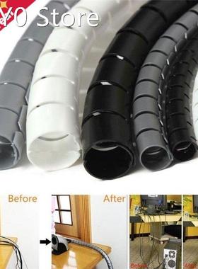 1M 8mm Cable Winder Protector PE Cord Cable Organizer Tools