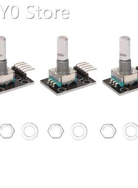 3Pcs KY-040 Rotary Encoder Module With 15X16.5 Mm Potentiome