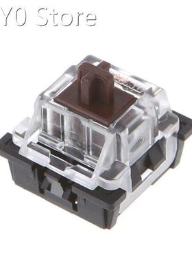 10Pcs 3 Pin KeyCaps Brown Mechanical Keyboard Switch for Che