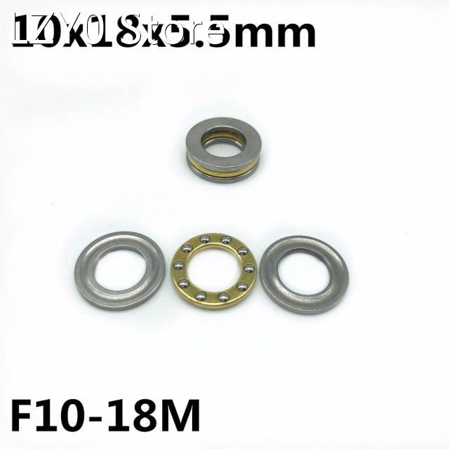 50Pcs F10-18M 10x18x5.5 mm Axial Ball Thrust Bearing plane t
