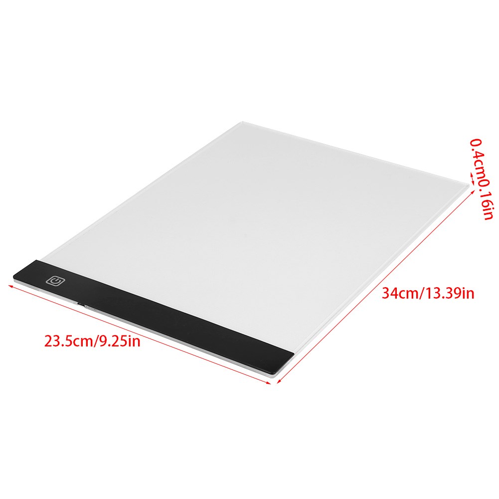 A4 LED Drawing Tablet Digital Graphics Pad LED Light Sketch