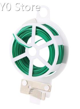 20m Plastic Coated Plants Branches Iron Wire Tie Rope Multif