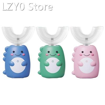 Cute U-Type Silicone Automatic Toothbrush Ultrasonic Toothbr