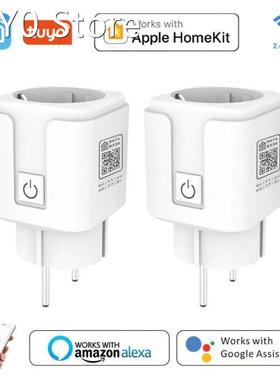 Aubess Smart Home Plug Wifi Connected Socket With Timer EU U