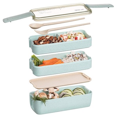 Japanese Bento Lunch Box Kids School Meal Prep Containers 3