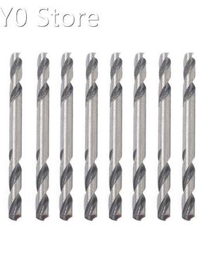 10pcs 3.2mm Diam Double Ended Drill Bits HSS Twist Cutter Pr