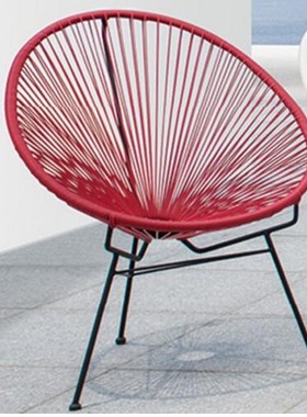 Outdoor Leisure rattan chair Cane chairs Garden Chair Iron C