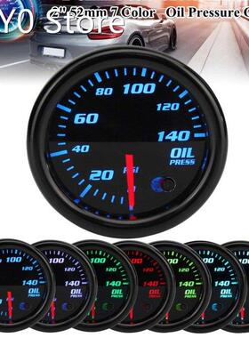 Universal 2'' 52mm Auto Oil Pressure Gauge 0-140PSI