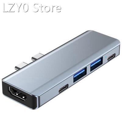 USB Type C Hub To HDMI-Compatible MST 4K USB C HUB Docking S