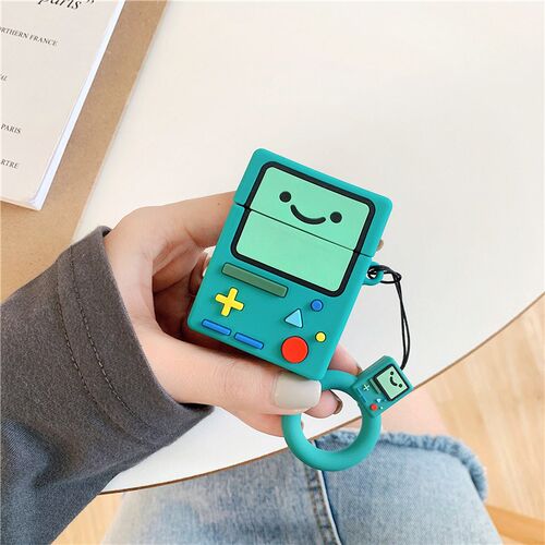 3D Cartoon BMO Silicone Case for AirPods Pro 2 1 Protective