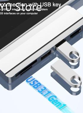 K1KF 5-in-1 Type C HUB Docking Station Disk USB-C to HDMI-co