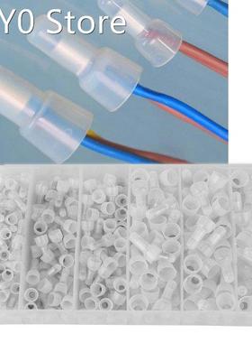 300Pcs Terminals 22-16/16-14/12-10 Gauge Close End Cap Crimp