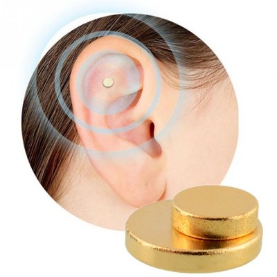 2PCS/lot Magnet Auricular Quit Smoking Zerosmoke ACUPRESSURE