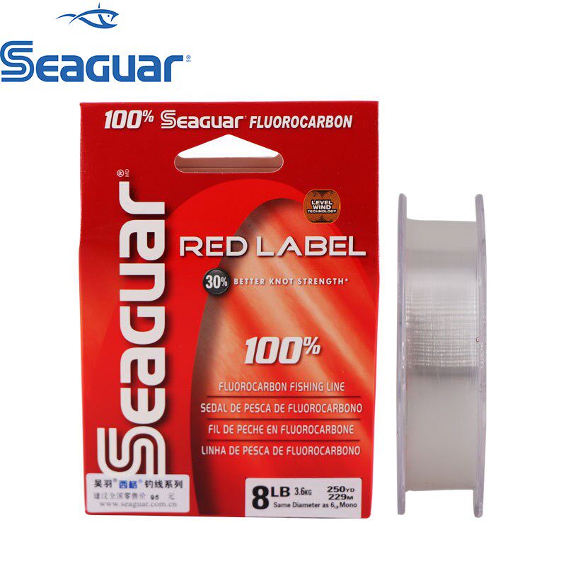 Seaguar Red Label Fluorocarbon Fishing Line 6LB-12LB Fluoroc