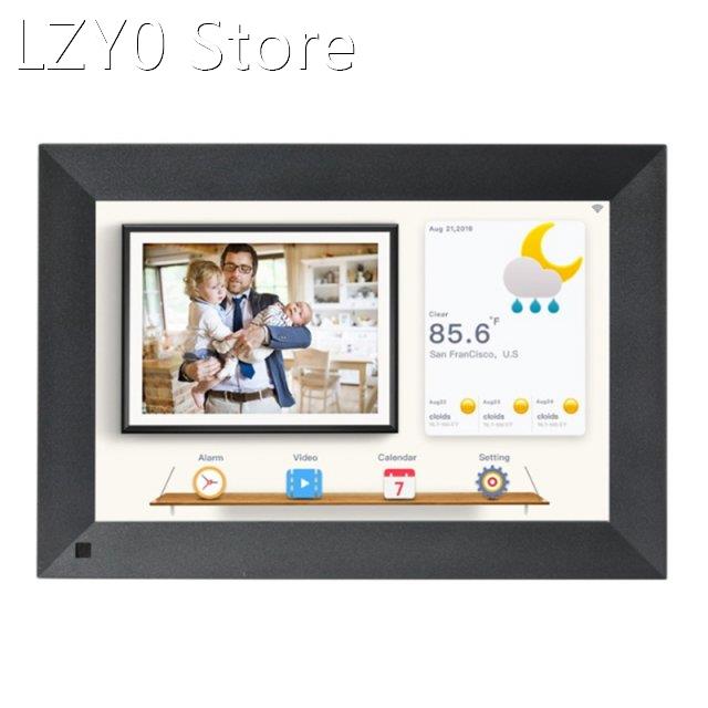 Electronic Album 10.1-Inch Photo Frame with Contact Cloud, A