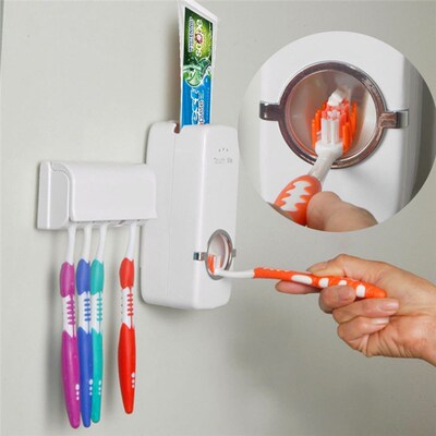 Hot Selling Dropshipping White Automatic Toothpaste Dispens