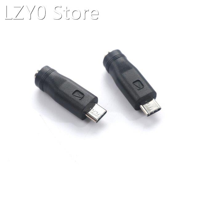 1Pcs DC Power Adapter Connector Type-C USB Male to Female Ja