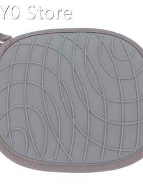 new Year plantas Table Mat Silicone Simple Grid Heat Insulat