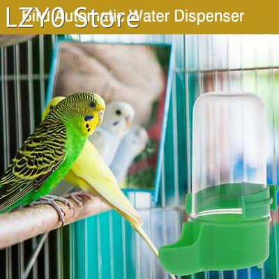Automatic Birds Cage Water Food Feeder for Small Parakeets C