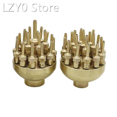 1/1.5 Brass Adjustable Three-layer Flower Fountain Nozzles