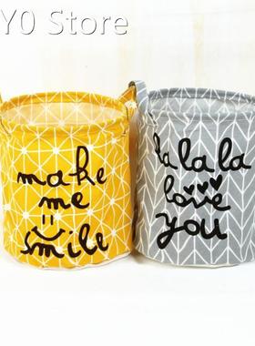 Foldable Laundry Basket Cotton Waterproof PE Dirty Clothes