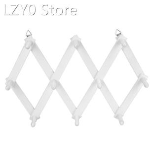 Accordian Wall Hanger: Wooden Coat Rack Wall Mounted, Hat Ra