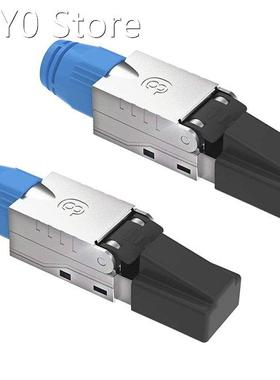 Cat8 RJ45 Connector Tool-Free for Installation Cable Cat8 Ca