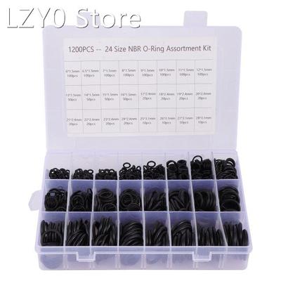 1200Pcs/box NBR Seal Ring Kit Nitrile Rubber O-Ring Gasket S