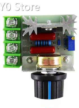 AC 220V 2000W SCR Voltage Regulator Dimming Dimmers Speed Th