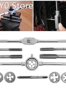 12pcs/lot NC Screw Tap & Die External Thread Cutting Tap