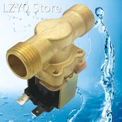 DC12/24V AC220V Electric Solenoid Valve Brass G1/2'&