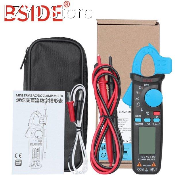 BSIDE ACM91 TRMS AC/DC Clamp Multimeter Auto-Ranging 6000 Co