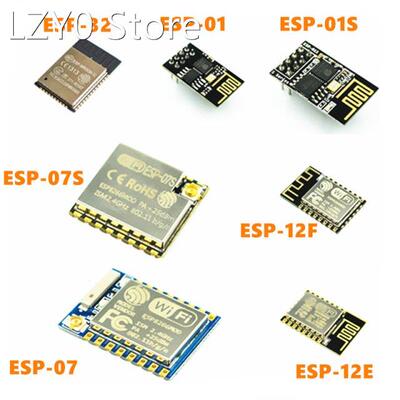 10pcs ESP8266 ESP-01 ESP-01S ESP-07 ESP-12E ESP-12F ESP-32 s