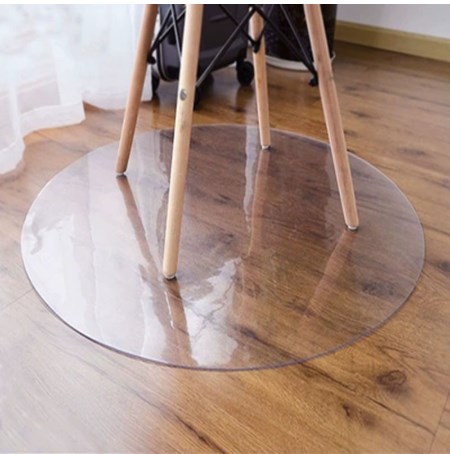 2019 New Transparent Wood Floor Protection Mat PVC Plastic F