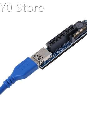 Add On Card PCI Express USB 3.0 Adapter Raiser Extender PCIE